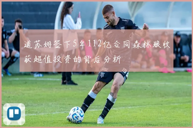 道苏姆签下5年112亿合同森林狼收获超值投资的背后分析